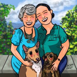 Nívea and Mom